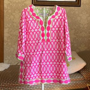 Gretchen Scott split neck tunic. Worn‎ once